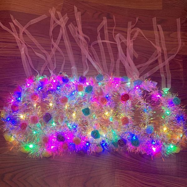 princess birthday gift glowing light flower garland headband hair accessories bridal wreath led wedding qylehz, Blue;red
princess birthday gift glowing light flower garland headband hair accessories bridal wreath led wedding qylehz, Blue;red