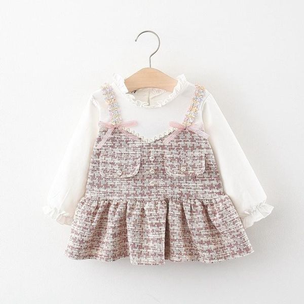 girl's dresses sweet outfits girls kids princess dress autumn children baby infants fashion knitted plaided long sleeve vestidos s12981, Red;yellow
girl's dresses sweet outfits girls kids princess dress autumn children baby infants fashion knitted plaided long sleeve vestidos s12981, Red;yellow