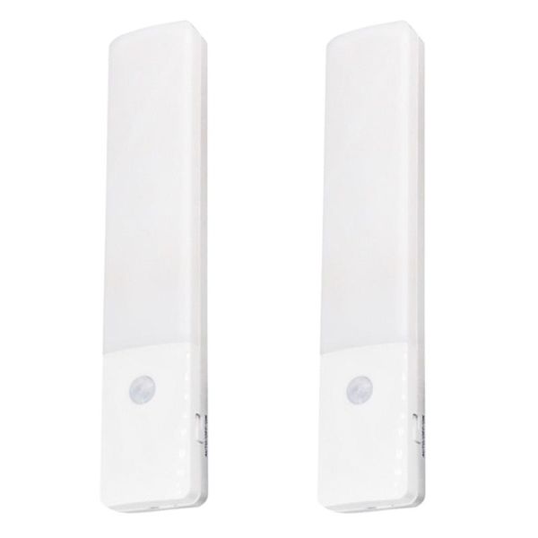 cabinet light 2pcs led motion sensor closet usb rechargeable night wireless bar for corridor wardrobe stairs (white light)
cabinet light 2pcs led motion sensor closet usb rechargeable night wireless bar for corridor wardrobe stairs (white light)