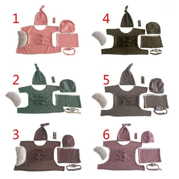 clothing sets 1set baby soft wrap knot hat headband pillow born po props infant shooting outfits costume for boys girls gift1, White
clothing sets 1set baby soft wrap knot hat headband pillow born po props infant shooting outfits costume for boys girls gift1, White