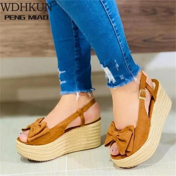 sandals summer platform shoes women 2021 peep toe ladies wedge with bowknot 35-43 large-sized female dress party office shoe, Black
sandals summer platform shoes women 2021 peep toe ladies wedge with bowknot 35-43 large-sized female dress party office shoe, Black