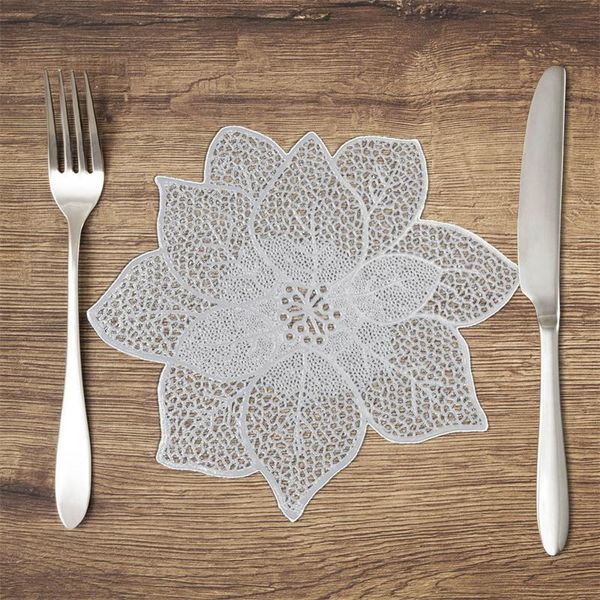 mats & pads table mat hollow out bauhinia shaped placemat heat insulation pad decorative tools for home shops golden/silver
mats & pads table mat hollow out bauhinia shaped placemat heat insulation pad decorative tools for home shops golden/silver