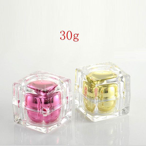 30g x 12 luxury empty colored cosmetic plastic packaging container with screw cap, personal cream jars 1 oz acrylic bottles pot
30g x 12 luxury empty colored cosmetic plastic packaging container with screw cap, personal cream jars 1 oz acrylic bottles pot