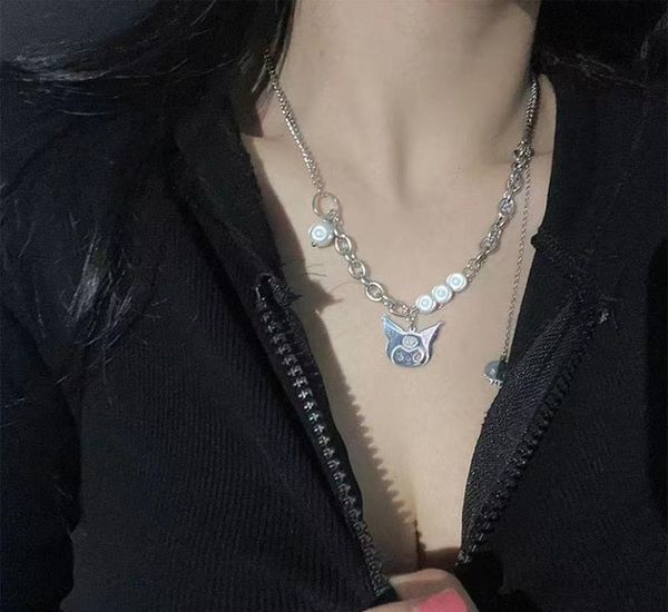 chains women titanium steel reflect pearls chain necklace cute cat pendant hand charm wear jewelry, Silver
chains women titanium steel reflect pearls chain necklace cute cat pendant hand charm wear jewelry, Silver