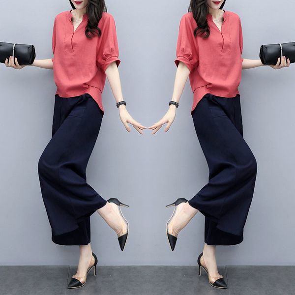 women 2021 summer fashion new two piece set female loose wide leg pants + casual shirt suits office lady elegant sets a8400ebz, White
women 2021 summer fashion new two piece set female loose wide leg pants + casual shirt suits office lady elegant sets a8400ebz, White