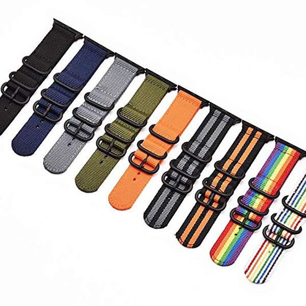 watch bands 38mm/42mm nylon strap multicolor replacement band comfortable breathable fabric belt buckle accessories, Black;brown
watch bands 38mm/42mm nylon strap multicolor replacement band comfortable breathable fabric belt buckle accessories, Black;brown