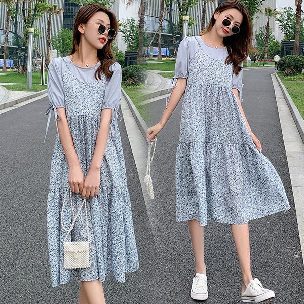 maternity dresses 01357# clothes nursing dress summer loose stylish one piece layer look floral pregnant women pregnancy, White
maternity dresses 01357# clothes nursing dress summer loose stylish one piece layer look floral pregnant women pregnancy, White