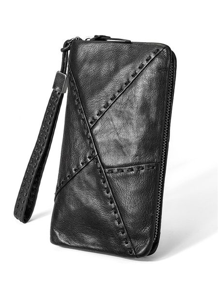 pndme designer handmade stitching genuine leather men's women's clutch wallet fashion casual sheepskin phone purse, Red;black
pndme designer handmade stitching genuine leather men's women's clutch wallet fashion casual sheepskin phone purse, Red;black