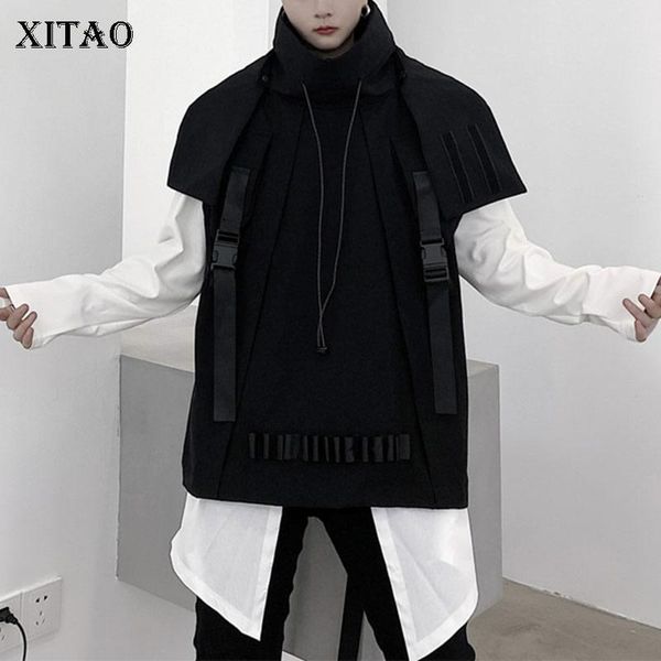 women's vests xitao black vest women loose fashion all match tooling style 2021 autumn sleeveless removable hooded clothes zp2423, Black;white
women's vests xitao black vest women loose fashion all match tooling style 2021 autumn sleeveless removable hooded clothes zp2423, Black;white