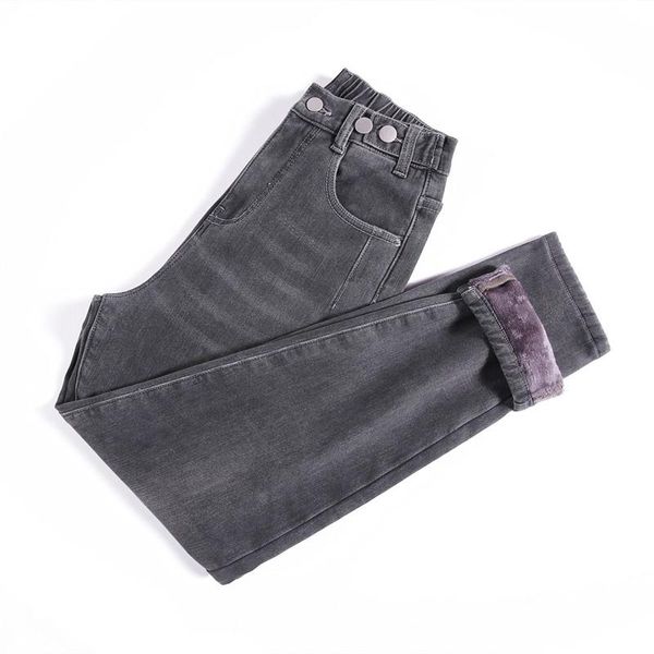 women's jeans guuzyuviz winter velvet thick warm mom high waist denim harem pants loose plus size korean casual, Blue
women's jeans guuzyuviz winter velvet thick warm mom high waist denim harem pants loose plus size korean casual, Blue