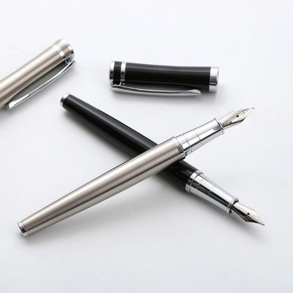 fountain pens classical extra fine pen 0.5mm metal signature writing ink for students office accessories school supplies fb310
fountain pens classical extra fine pen 0.5mm metal signature writing ink for students office accessories school supplies fb310