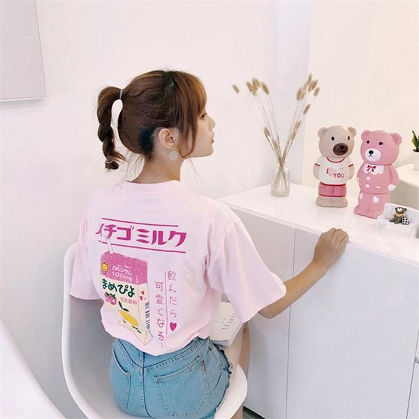 women's t-shirt women shirts graphic love heart milk box printed t shirt harajuku summer 90s tees streetwear tee short sleeve, White
women's t-shirt women shirts graphic love heart milk box printed t shirt harajuku summer 90s tees streetwear tee short sleeve, White