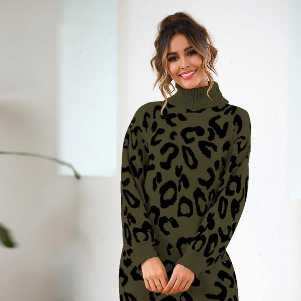 minboutique fashion girl sweaters women leopard print long warm knitted turtleneck pullover autumn winter ladies tunic clothing, White;black
minboutique fashion girl sweaters women leopard print long warm knitted turtleneck pullover autumn winter ladies tunic clothing, White;black