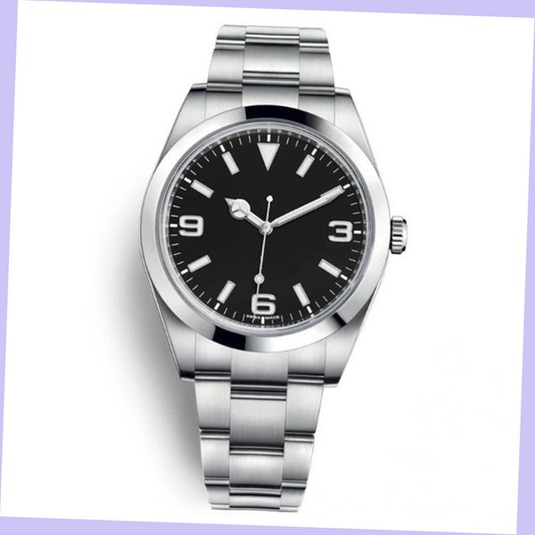 luxury sport mens wrist watch explorer i stainless steel black arabic index 39mm 3 6 9 new lume dial oyster bracelet 214270 - bran216p, Slivery;brown
luxury sport mens wrist watch explorer i stainless steel black arabic index 39mm 3 6 9 new lume dial oyster bracelet 214270 - bran216p, Slivery;brown