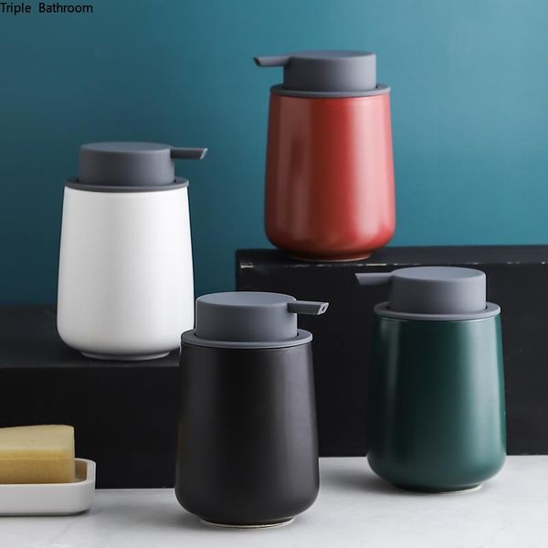 liquid soap dispenser 380ml european ceramic bubbler shampoo bottle portable lotion wristband hand home bathroom accessories
liquid soap dispenser 380ml european ceramic bubbler shampoo bottle portable lotion wristband hand home bathroom accessories
