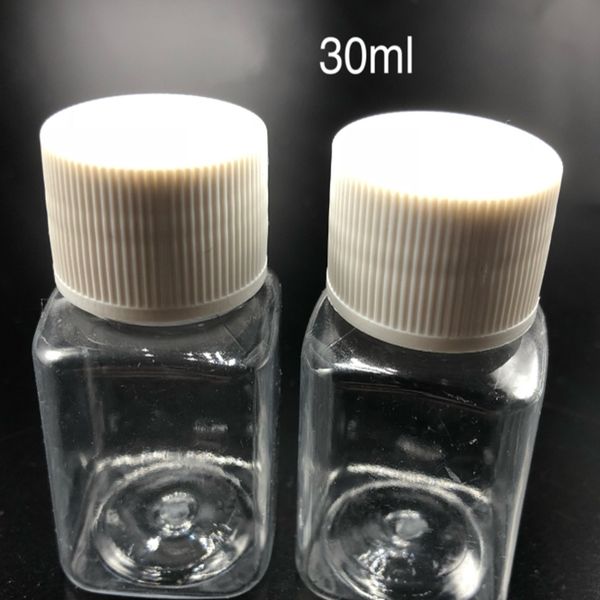 500pcs/lot fast shipping 30g 30ml plastic empty bottle transparent square pet sample packaging bottles contai
500pcs/lot fast shipping 30g 30ml plastic empty bottle transparent square pet sample packaging bottles contai