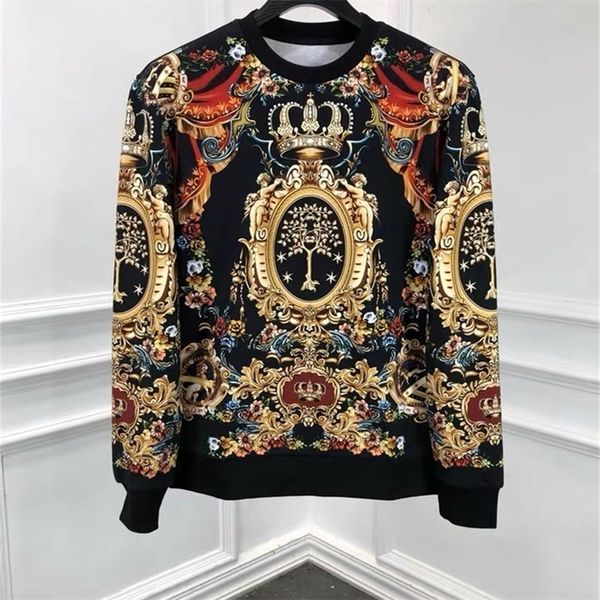 selling crown slim men's digital high-end printing pullover round neck sweatshirt 100% fashion casual brand hoodie 201127, Black
selling crown slim men's digital high-end printing pullover round neck sweatshirt 100% fashion casual brand hoodie 201127, Black