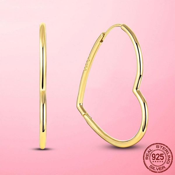 hoop & huggie silver joyas 925 sterling earring asymmetrical heart earrings for women gold rose color fine jewelry gift, Golden;silver
hoop & huggie silver joyas 925 sterling earring asymmetrical heart earrings for women gold rose color fine jewelry gift, Golden;silver