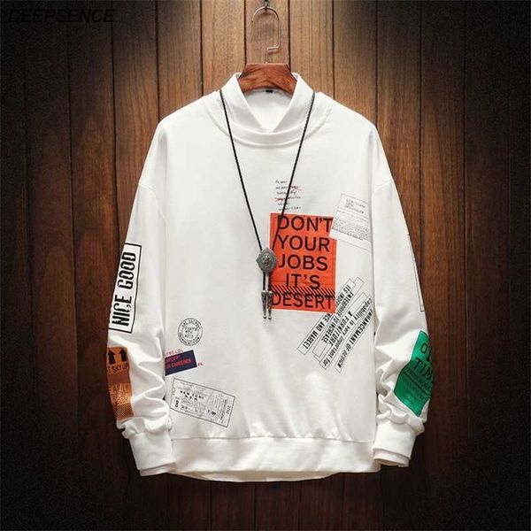 spring men's casual sweatshirts men's clothing round neck fashion hip-hop shirts fitted men's streetwear men 220110, Black
spring men's casual sweatshirts men's clothing round neck fashion hip-hop shirts fitted men's streetwear men 220110, Black