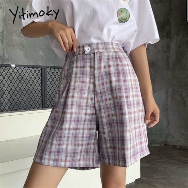 bermuda shorts women vintage plaid high waisted shorts woman summer blue purple short shorts back elastic waist checkerboard 210317, White;black
bermuda shorts women vintage plaid high waisted shorts woman summer blue purple short shorts back elastic waist checkerboard 210317, White;black