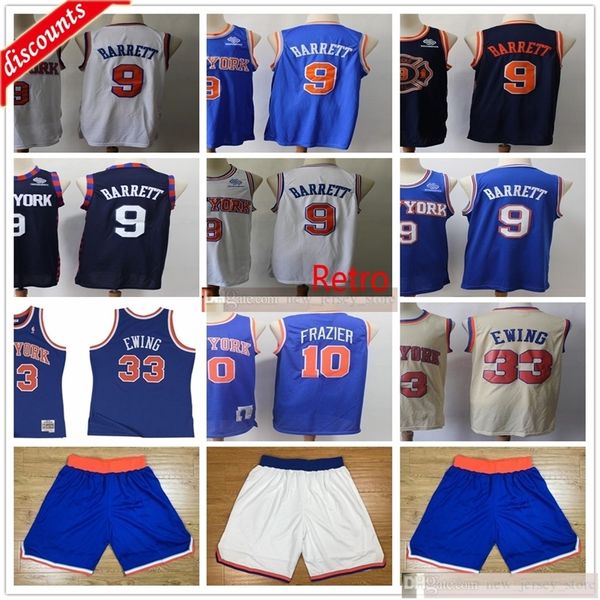 2020 new basketball rj 9 barrett jerseys retro 10 walt 33 patrick frazier ewing jerseys blue white shorts, Black;red
2020 new basketball rj 9 barrett jerseys retro 10 walt 33 patrick frazier ewing jerseys blue white shorts, Black;red