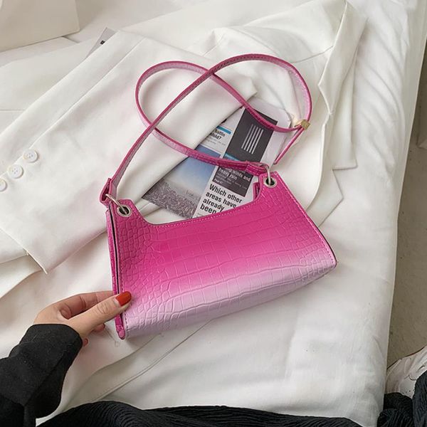 evening bags fashion gradient color women crossbody messenger bag crocodile pattern ladies shoulder underarm female portable handbags
evening bags fashion gradient color women crossbody messenger bag crocodile pattern ladies shoulder underarm female portable handbags
