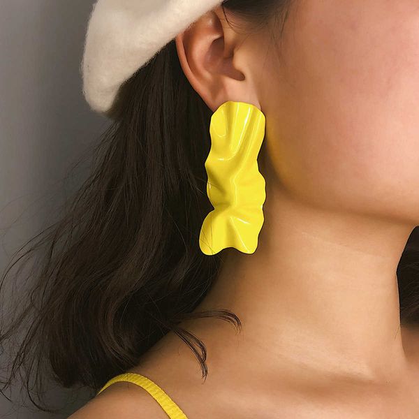 fashion accessories candy color versatile summer street auction exaggerated special shaped personality earring, Silver
fashion accessories candy color versatile summer street auction exaggerated special shaped personality earring, Silver