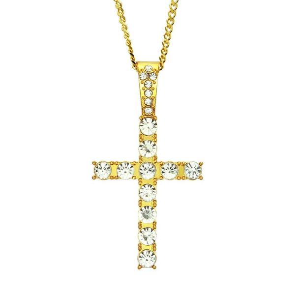 pendant necklaces style men and women hip hop rhinestone cross necklace european american trend jewelry, Silver
pendant necklaces style men and women hip hop rhinestone cross necklace european american trend jewelry, Silver