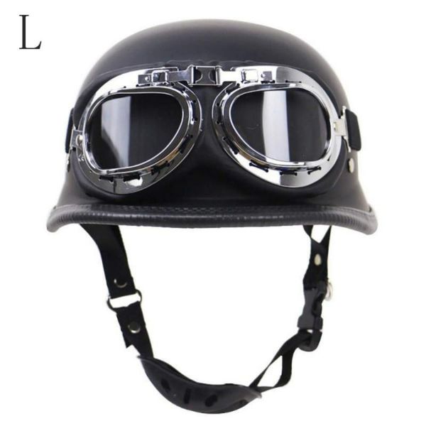 motorcycle helmets helmet german pu style vintage open face retro half cruise chopper biker pilot dot size m-xl
motorcycle helmets helmet german pu style vintage open face retro half cruise chopper biker pilot dot size m-xl