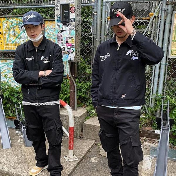 men's jackets vujade letter embroidery print washed vintage women's jacket coat techwear traf men clothing, Black;brown
men's jackets vujade letter embroidery print washed vintage women's jacket coat techwear traf men clothing, Black;brown