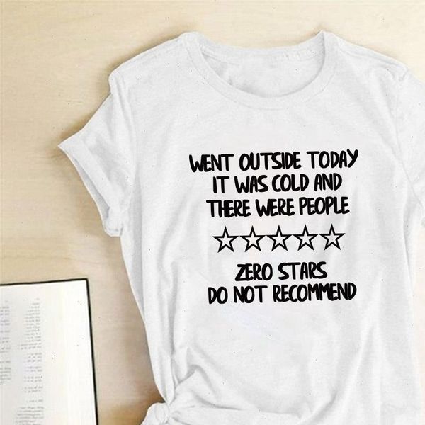 went outside today it was cold letter print women t shirt round neck summer tshirt five star tee women 2021 vetements femmes, White
went outside today it was cold letter print women t shirt round neck summer tshirt five star tee women 2021 vetements femmes, White
