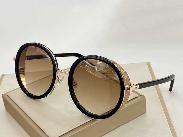 andin new sunglasses ladies fashion glossy chip board charm round frame lilos uv protection lens mirror comes with packaging, White;black
andin new sunglasses ladies fashion glossy chip board charm round frame lilos uv protection lens mirror comes with packaging, White;black