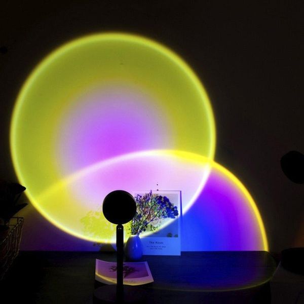 sunset projector lamp rainbow atmosphere led night light for p studio coffe shop background wall deco camera accessory
sunset projector lamp rainbow atmosphere led night light for p studio coffe shop background wall deco camera accessory