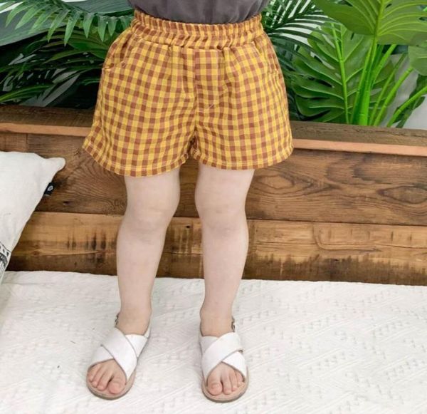 shorts summer cotton mid-waist rubber band belt plaid casual girls pocket for, Black
shorts summer cotton mid-waist rubber band belt plaid casual girls pocket for, Black