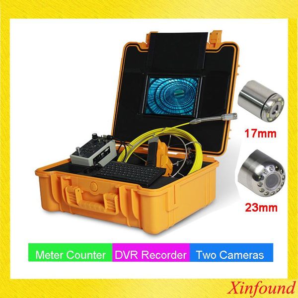 cameras 23mm meter counter dvr recorder pipe sewer drain inspection camera with 7 inch monitor keyboad
cameras 23mm meter counter dvr recorder pipe sewer drain inspection camera with 7 inch monitor keyboad