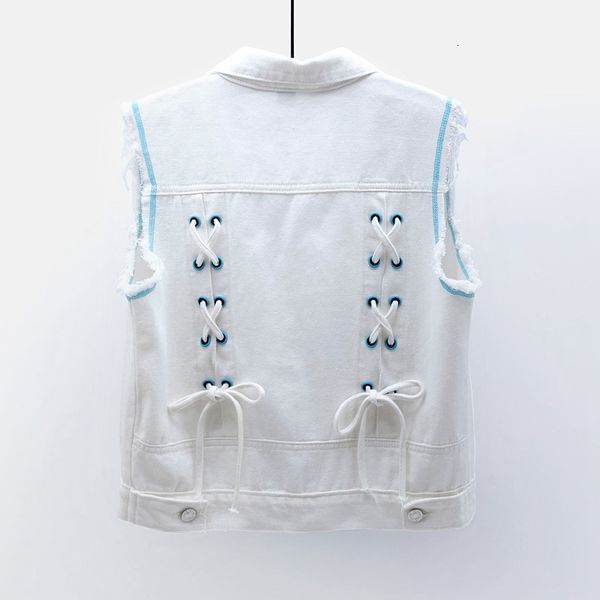 fashion white denim vests women big pocket short sleeveless jacket back cord jeans vest student waistcoat female chaquetas mujer lz15, Black;white
fashion white denim vests women big pocket short sleeveless jacket back cord jeans vest student waistcoat female chaquetas mujer lz15, Black;white