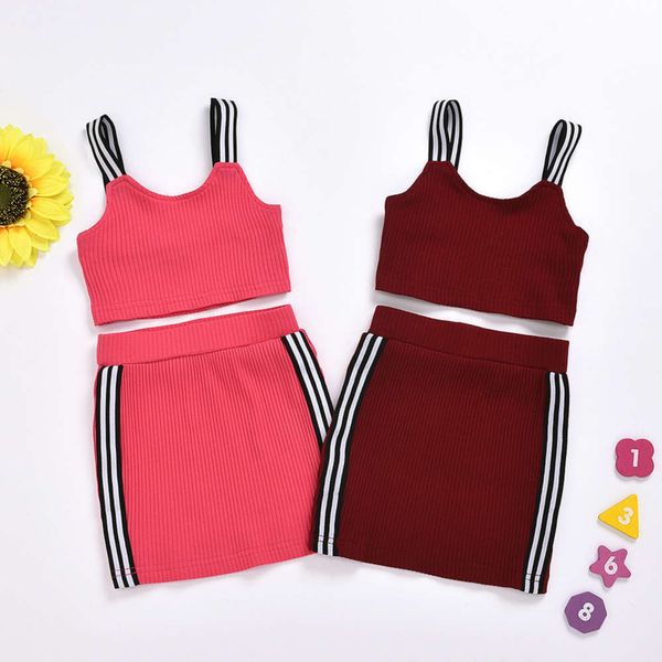 suspender children's 2-piece cotton summer girls' with buttocks and skirt suits sell well, White
suspender children's 2-piece cotton summer girls' with buttocks and skirt suits sell well, White