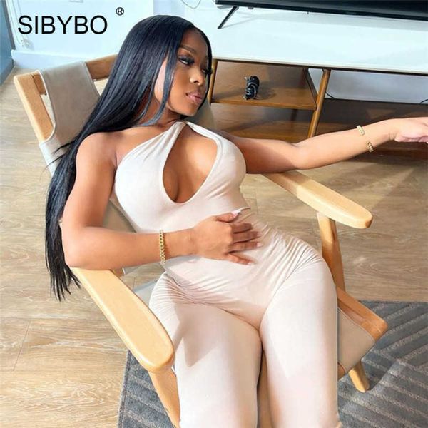 sibybo black one shoulder summer rompers women sleeveless hollow out jumpsuit female skinny sport fitness overalls, Black;white
sibybo black one shoulder summer rompers women sleeveless hollow out jumpsuit female skinny sport fitness overalls, Black;white