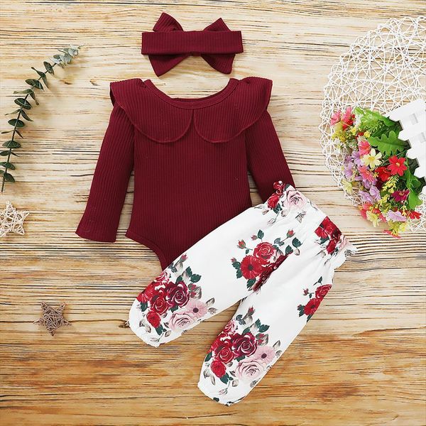 newborn infant toddler baby girls clothes long sleeve ruffles romper bodysuit floral pants outfits 6 9 12 18 months, White
newborn infant toddler baby girls clothes long sleeve ruffles romper bodysuit floral pants outfits 6 9 12 18 months, White