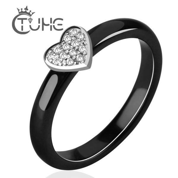 wedding rings 3mm heart ceramic for women white crystal lovely black with cz rhinestone mother gift fashion jewelry, Slivery;golden
wedding rings 3mm heart ceramic for women white crystal lovely black with cz rhinestone mother gift fashion jewelry, Slivery;golden