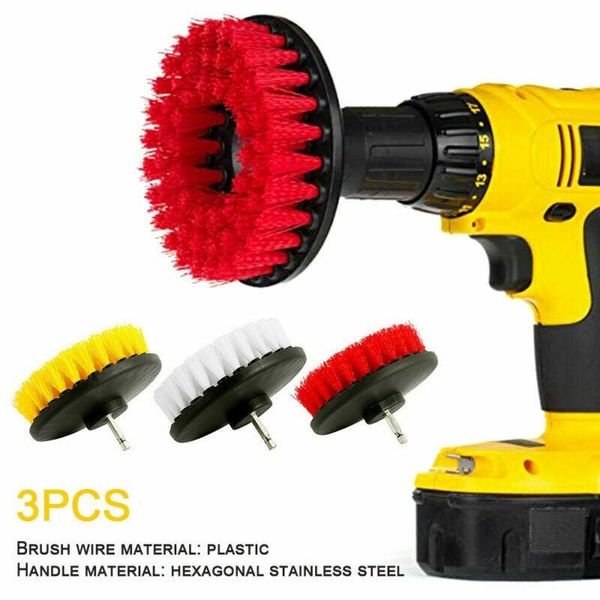 car sponge 3pc 5'' power scrubber brush drill clean for bathroom kitchen tub tile surfaces scrub cleaning set
car sponge 3pc 5'' power scrubber brush drill clean for bathroom kitchen tub tile surfaces scrub cleaning set