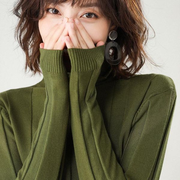 women's sweaters heap collar sweater autumn winter 2021 slim pullover long-sleeve knitwear thin bottoming shirt korean version female, White;black
women's sweaters heap collar sweater autumn winter 2021 slim pullover long-sleeve knitwear thin bottoming shirt korean version female, White;black