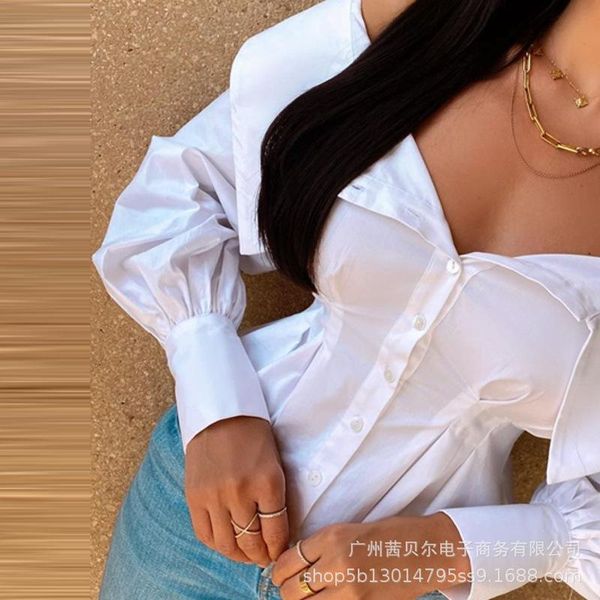 women's blouses & shirts wepbel white waisted shirt long sleeve fashion women solid color personality v-neck tshirs
women's blouses & shirts wepbel white waisted shirt long sleeve fashion women solid color personality v-neck tshirs