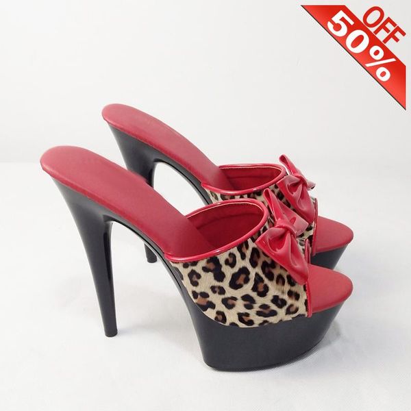 slippers 15cm high-heeled shoes crystal sandals sweet rhinestone bride wedding heels platform stripper leopard show, Black
slippers 15cm high-heeled shoes crystal sandals sweet rhinestone bride wedding heels platform stripper leopard show, Black