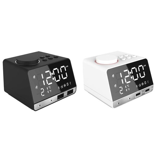 other clocks & accessories radio alarm clock speaker k11 bluetooth 4.2 with usb ports led digital home decoration eu plug
other clocks & accessories radio alarm clock speaker k11 bluetooth 4.2 with usb ports led digital home decoration eu plug