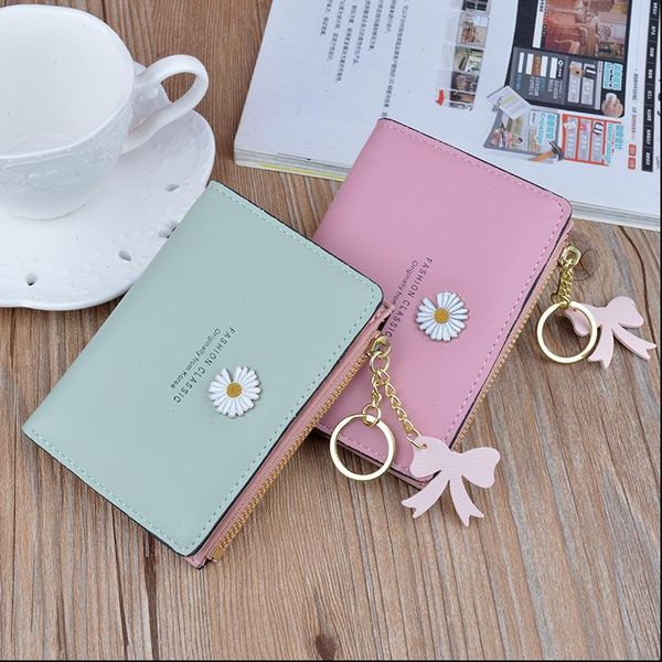 women short wallets fashion design small daisy card holder pu coin purse simple zipper money bag, Red;black
women short wallets fashion design small daisy card holder pu coin purse simple zipper money bag, Red;black