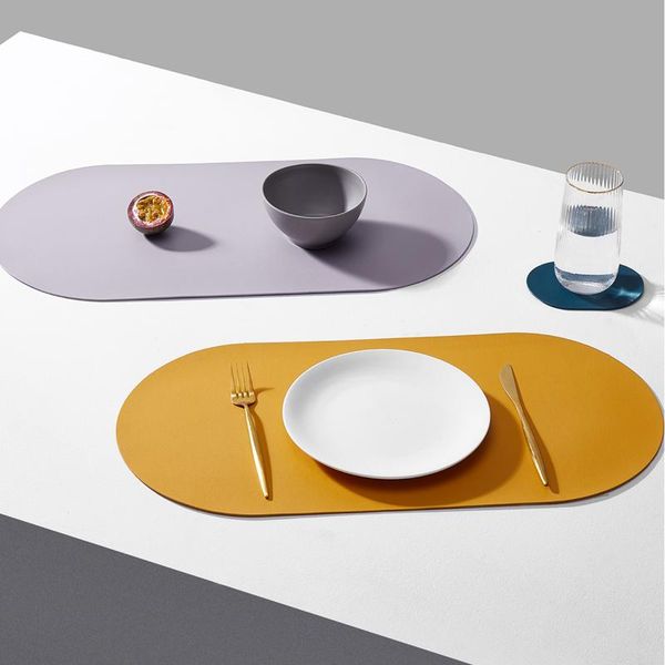 mats & pads leather placemat oil-proof and waterproof western light luxury table mat heat insulation pad anti-scald inswind
mats & pads leather placemat oil-proof and waterproof western light luxury table mat heat insulation pad anti-scald inswind