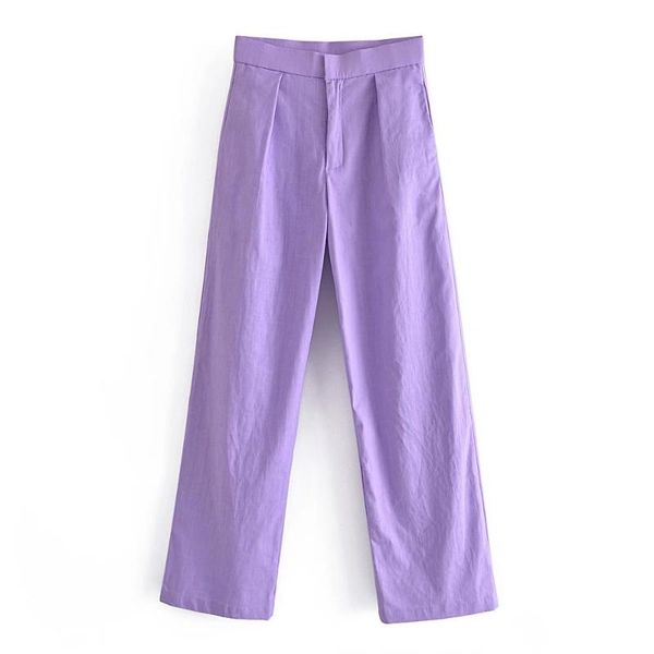 women's pants & capris fashion women purple suit trousers vintage style pockets buttons office lady pantalon, Black;white
women's pants & capris fashion women purple suit trousers vintage style pockets buttons office lady pantalon, Black;white