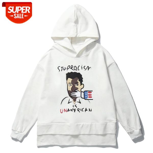 Hip Hop Streetwear Hoodie Sweatshirts Reject Racial Discrimination Print Harajuku Hoodie Autumn Casual Cotton Hoodies Pullover #0P1D, Black
Hip Hop Streetwear Hoodie Sweatshirts Reject Racial Discrimination Print Harajuku Hoodie Autumn Casual Cotton Hoodies Pullover #0P1D, Black