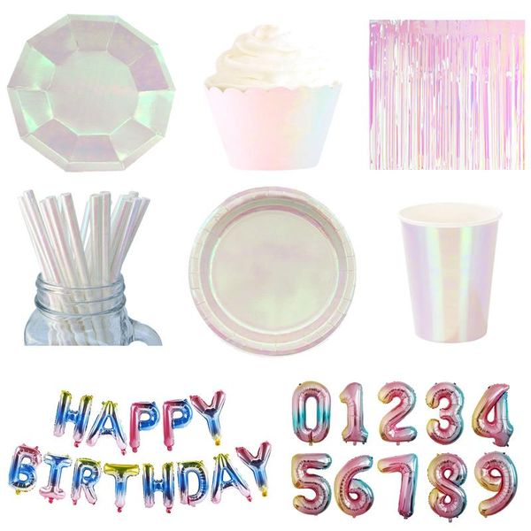 disposable dinnerware bright pearl party decor paper plates cup straws number balloons iris tassel for birthday baby shower supplies
disposable dinnerware bright pearl party decor paper plates cup straws number balloons iris tassel for birthday baby shower supplies